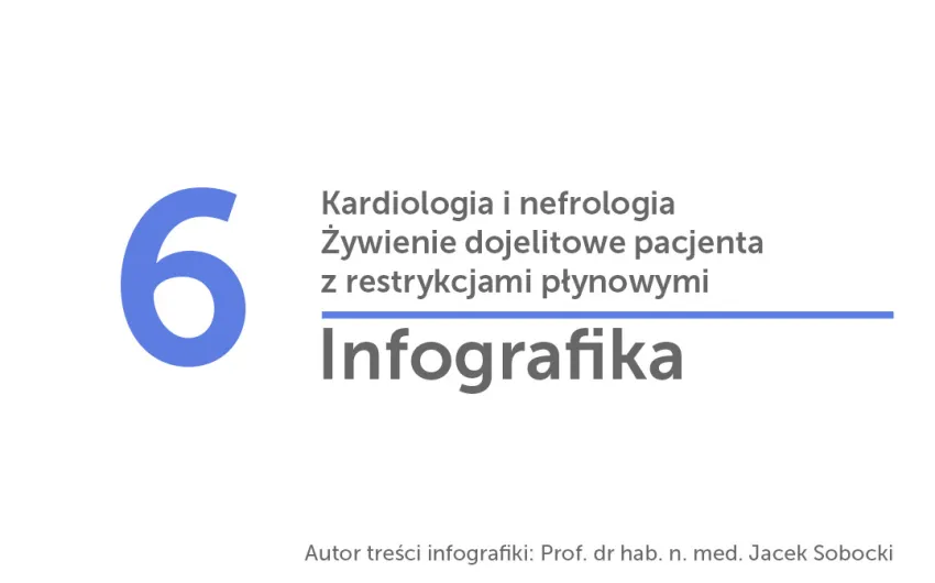 Kardiologia i nefrologia – żywienie dojelitowe pacjenta z restrykcjami płynowymi