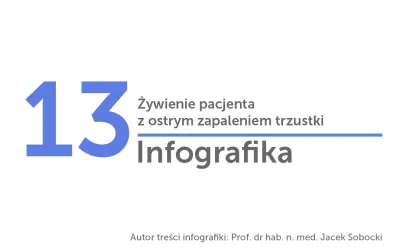 Żywienie pacjenta z ostrym zapaleniem trzustki