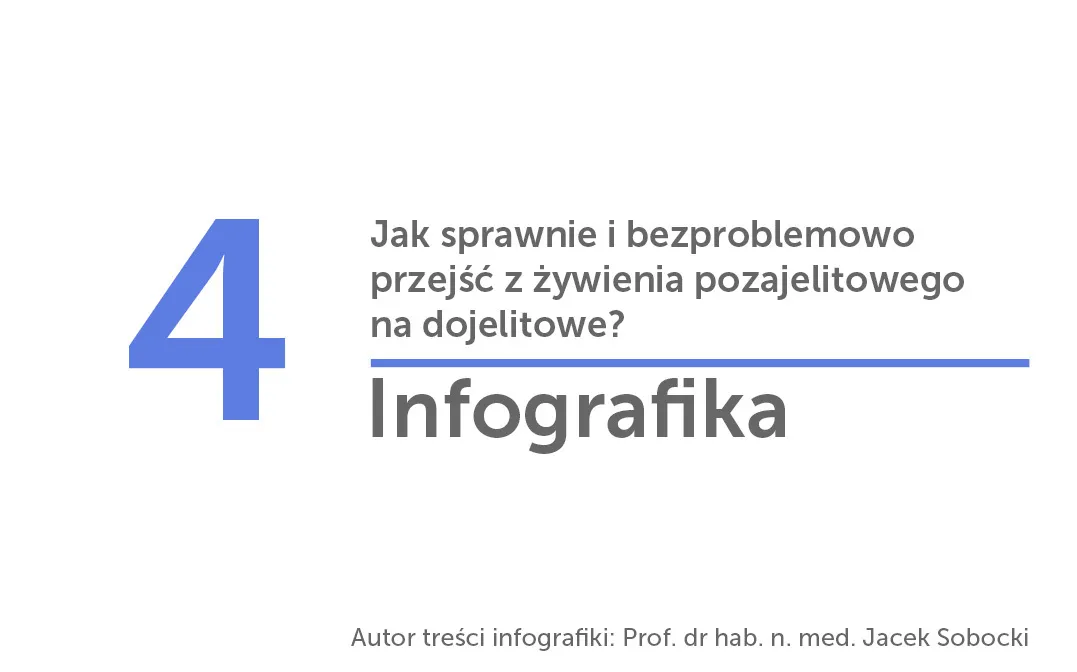  Jak sprawnie i bezproblemowo przejść z żywienia pozajelitowego na dojelitowe