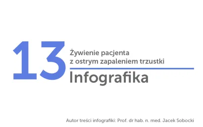 Żywienie pacjenta z ostrym zapaleniem trzustki